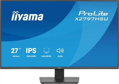 Монітор 27" iiyama X2797HSU-B1 IPS 120Hz 1920x1080 Black