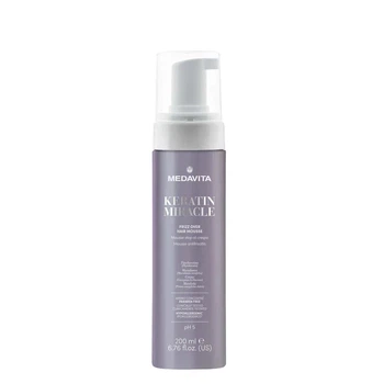 Мусс для разглаживания и против пушистости волос Medavita Keratin Miracle Frizz Over Hair Mousse 200 мл
