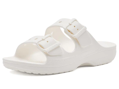 Женские шлепанцы для пляжа Crocs Saturday Sandal W 213586-214 Белые W8/38-39/24-24.5см