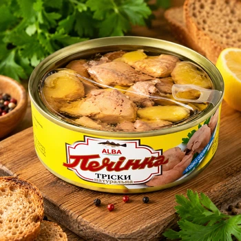 Печінка тріски Alba натуральна 230г