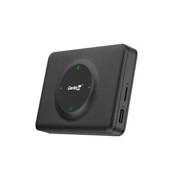 Беспроводной адаптер CarlinKit CarPlay / Android Auto для Tesla Model 3 / Tesla Model Y / Tesla Model S / Tesla Model X с поддержкой Siri, Spotify, Waze, 5G Wi-Fi и Bluetooth