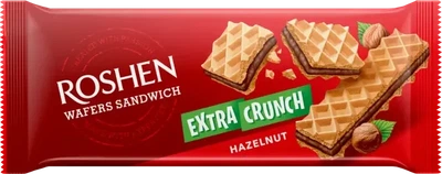 Вафли Wafers Sandwich Extra Crunch Hezelnut 142 г