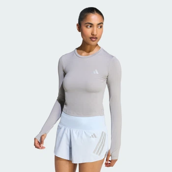 Жіночий лонгслів adi365 Running Essentials adidas KE8418 (L) сірий (4068822693271)