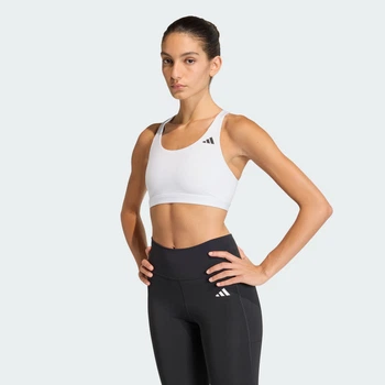 Женское бра Optime Essentials Workout Medium Support adidas KA4731 (L) белый (4068822903561)