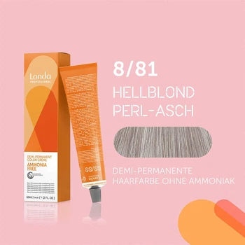 Фарба тонувальна для волосся Londa Professional без аміаку Demi-Permanent Color 8/81 Світлий блондин перлинно-попелястий 60 мл