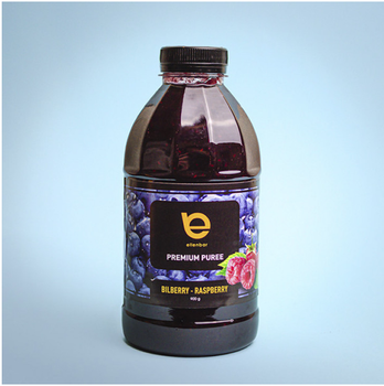 Пюре-основа фруктове Ellenbar Чорниця-Малина 900г
