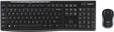 Комплект бездротовий Logitech MK270 Wireless Black (920-004513)