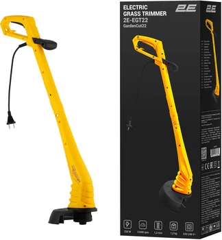 Триммер садовый сетевой 2E GardenCut22 250 Вт 22 см 1.2 кг (2E-EGT22)