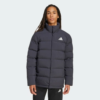 Чоловічий пуховик Helionic CLIMAWARM Mid-Length adidas JN2092 (S) чорний (4068811740474)