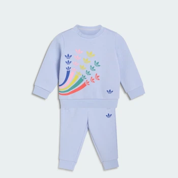 Детский спортивный костюм RAINBOW CREW adidas KQ9242 (74) фиолетовый (4068818975855)