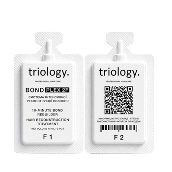 Холодне відновлення волосся Triology BONDPLEX 2F система інтенсивної реконструкції (1 застосування)
