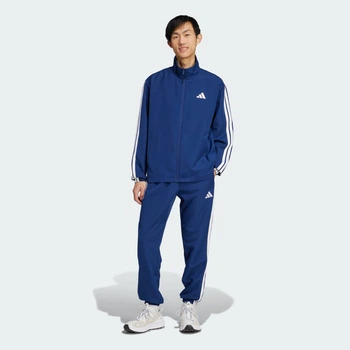 Мужской спортивный костюм Sportswear Basic 3-Stripes Woven adidas JC5391 (XL) синий (4067901473216)
