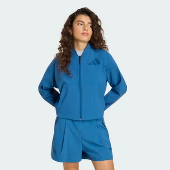 Женский бомбер ADIDAS Z.N.E. WOVEN adidas KF1822 (M) синий (4068822956796)