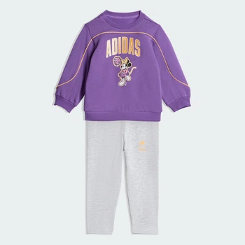 Детский комплект: свитшот и леггинсы ADIDAS DISNEY MINNIE MOUSE adidas JZ3548 (74) фиолетовый (4068821154254)