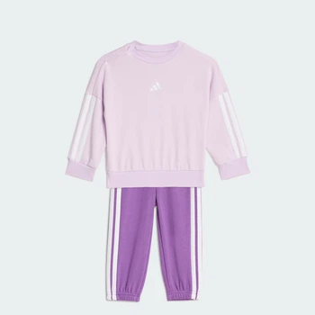 Детский комплект: свитшот и джоггеры Essentials Kids adidas KC6152 (68) фиолетовый (4068821334717)