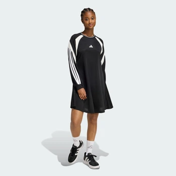 Женское платье HOUSE OF TIRO adidas KB4074 (M) черный (4068822434348)