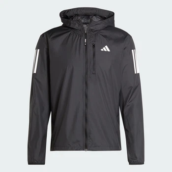 Чоловіча вітровка Own the Run adidas IN1483 (S) чорний (4067887989886)