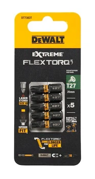 Zestaw bitów DeWalt T27 FLRQ 25 mm 5 szt. DT7383T-QZ