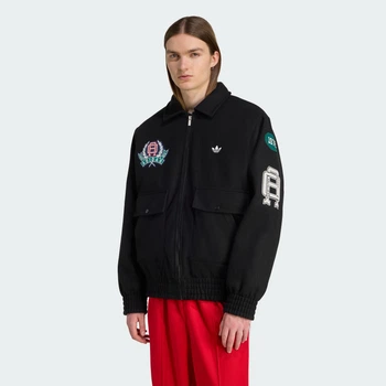 Мужская двусторонняя куртка Collegiate Sport adidas JX4084 (XS) черный (4068809556209)