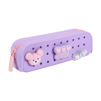 Пенал мягкий силиконовый YES PHS-2 Charming 533847 5х6х20 см