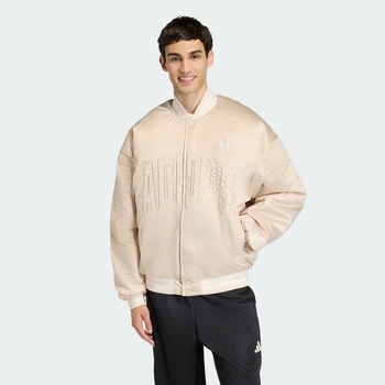 Чоловічий бомбер STADIUM INSULATED adidas KE6211 (M) бежевий (4068815199018)