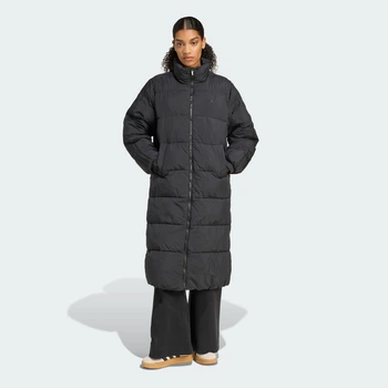 Жіноча куртка Adicolor Long Synthetic Down Puffer adidas JX2957 (S) чорний (4068808519847)