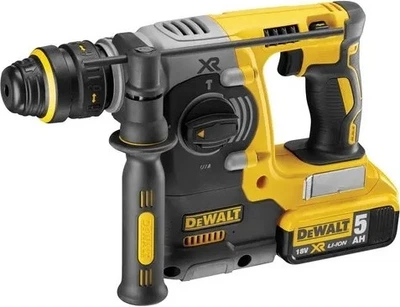 Akumulatorowa młotowiertarka DeWalt SDS-Plus 18 V z 2 akumulatorami 5 Ah (DCH274P2T-QW)