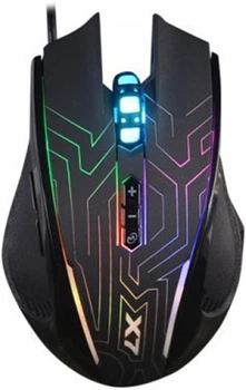 Комп'ютерна мишка A4tech X87 Game Oscar Neon mouse Maze Black, Optical, USB, 2400 dpi, Gaming X7, програмовані кнопки