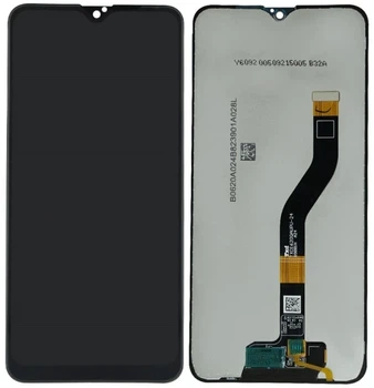 Дисплей для Samsung Galaxy A10s A107 с тачскрином без рамки оригинал 100% Service Pack Black
