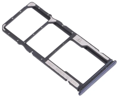 Лоток Sim-карты для Xiaomi Redmi Note 10/Note 10S оригинал Grey