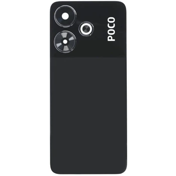 Задняя крышка для Xiaomi Poco M6 4G 2404APC5FG со стеклом камеры оригинал Китай Black