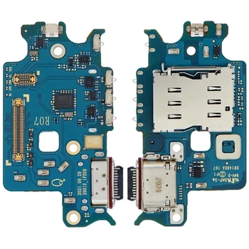 Нижня плата для Samsung S901 Galaxy S22 з розʼємом зарядки та мікрофоном оригінал Service Pack