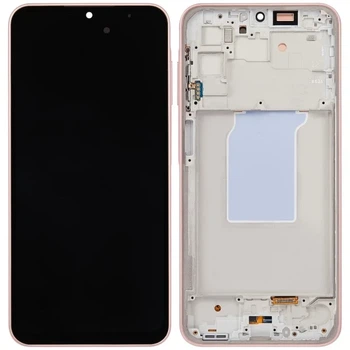 Дисплей для Samsung Galaxy A26 5G A266 з тачскріном і рамкою оригінал Service Pack Pink