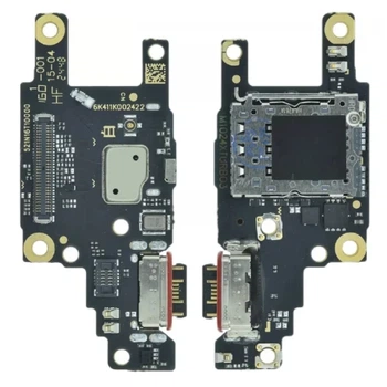 Нижня плата для Xiaomi Poco F6 з роз’ємом зарядки і мікрофоном оригінал 100% Service Pack