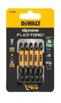 Zestaw bitów DeWalt T20 FLRQ 57 mm 5 szt .DT7395T-QZ