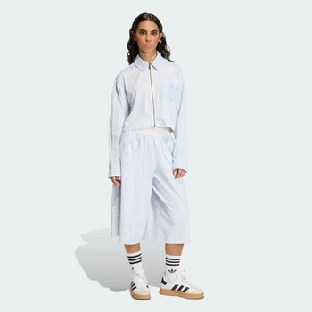 Жіноча сорочка POPLIN adidas KC8870 (L) синій (4068821477896)
