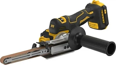 Акумуляторна стрічкова шліфувальна машина DeWalt 18 V XR без акумулятора та зарядного пристрою (DCM200NT-XJ)
