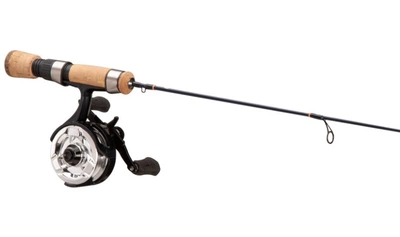 Комплект для зимней рыбалки 13 Fishing Snitch Pro/FreeFall Ghost Inline SND2-25QT-LH под левую руку 63 см (удилище и катушка)