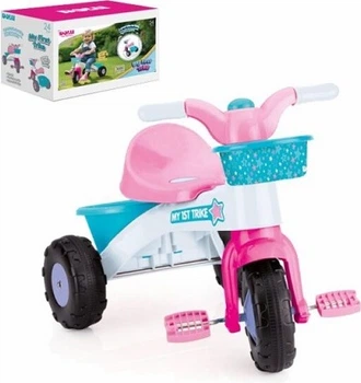 Rower trójkołowy Dolu motorek Antracyt/Czerwony 2574 (8690089025746)