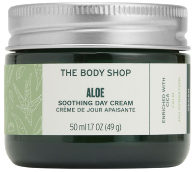 Крем для обличчя The Body Shop Aloe заспокійливий денний 50 мл (5028197267698)