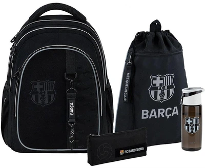 Шкільний набір 4 в 1 Kite Education teens FC Barcelona BC26-8001L (рюкзак, пенал, сумка, пляшка)