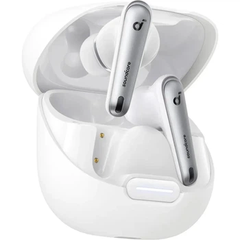 Навушники Anker SoundCore Liberty 4 NC Clear White (A3947G21)