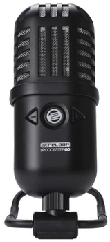 Mikrofon pojemnościowy USB Reloop sPodcaster Go Czarny (SUP_MC4608) (4043034168113)