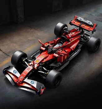 Машинка конструктор F1 Болід Формула 1 колір червоний, масштаб 1:10