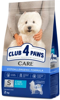 Сухой корм для взрослых собак мелких пород Club 4 Paws Премиум Ягненок и Рис 2 кг (4820083909603)(B4540911)