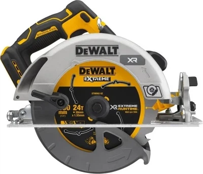 Акумуляторна циркулярна пила DeWalt 18V XR FLEXVOLT ADVANTAGE 190 мм без акумулятора та зарядного пристрою (DCS573NT-XJ)