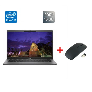 Ультрабук Dell Latitude 7420 / 14" (1920x1080) IPS / Intel Core i7-1185G7 (4 (8) ядра по 3.0 - 4.8 GHz) / 16 GB DDR4 / 512 GB SSD / Intel Iris Xe Graphics / HDMI / WebCam / Windows 11 б/у + Подарок Беспроводная мышь / USB