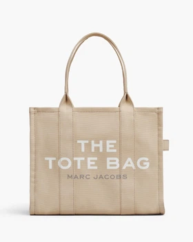 Женская сумка-тоут MARC JACOBS The Canvas Large Tote Bag BEIGE M0016156 (20873)