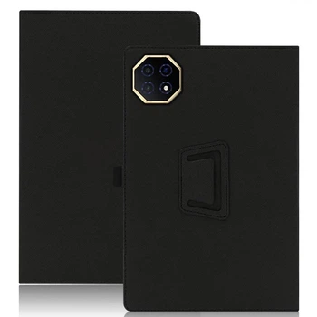 Чехол - книжка Textile Leather Case with Stand для Teclast T65 Plus с резинкой-держателем для стилуса
