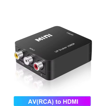 Відеоконвертер AV2HDMI RCA на HDMI для підключення старої техніки до телевізора